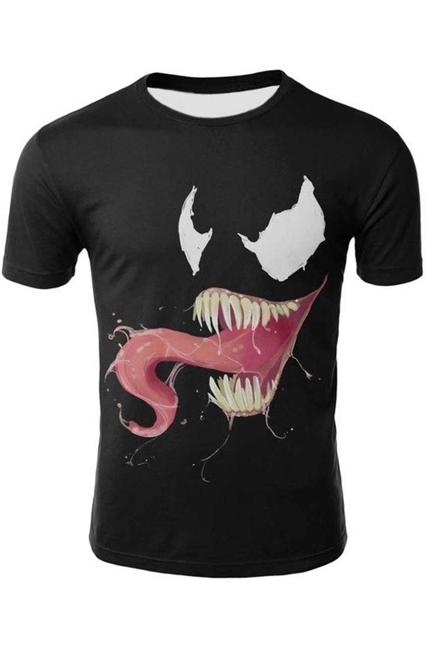 Venom Stylish Logo T-Shirt