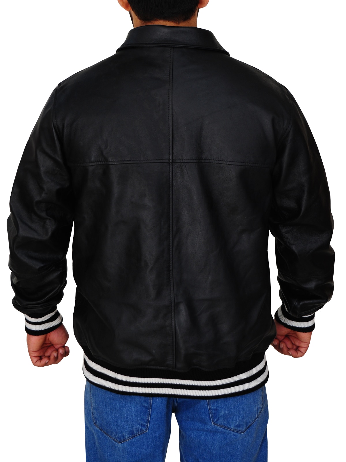 Leather jacket Supreme Black size M International in Leather - 36395921