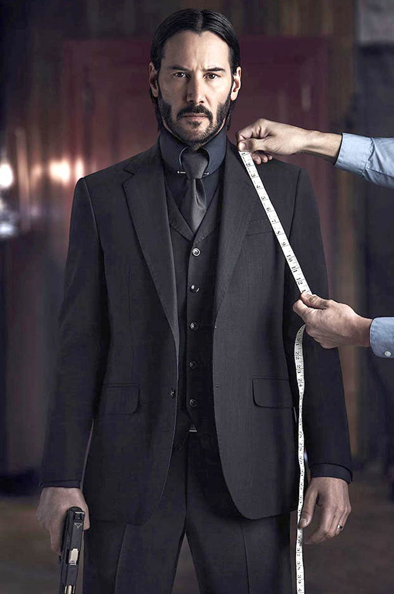 John Wick Black Suit Movie Select Action Figure John Wick At Cmdstore ...