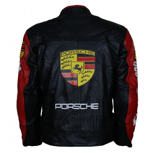 Porsche 930 Turbo Black Leather Coat | Next Leather Jackets