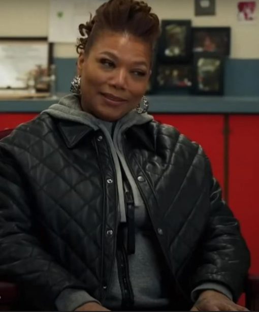 The-Equalizer-Queen-Latifah-Quilted-Leather-Jacket